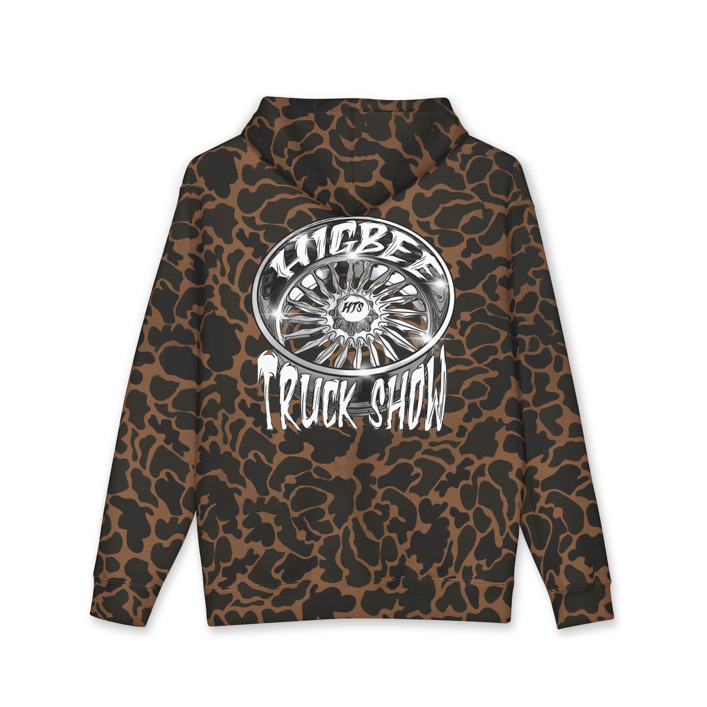 Higbee Truck Wheel-Camo Hoodie