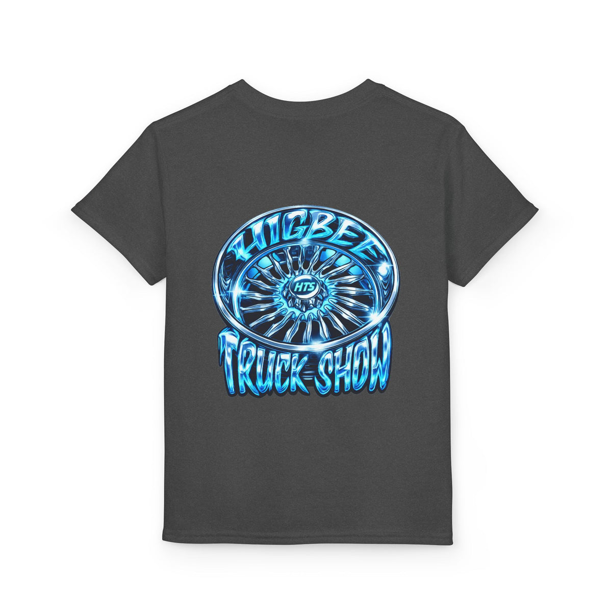 Youth Truck Show T-Shirt – Kingbee 2026 Blue Rim Graphic