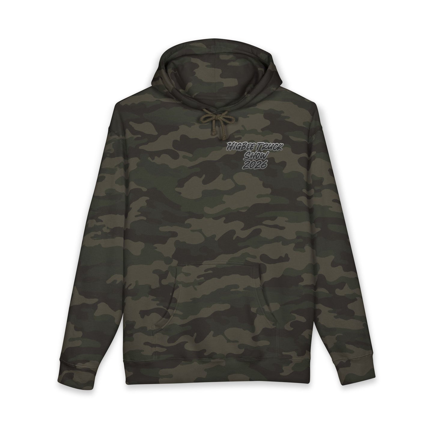 Higbee Truck Wheel-Camo Hoodie