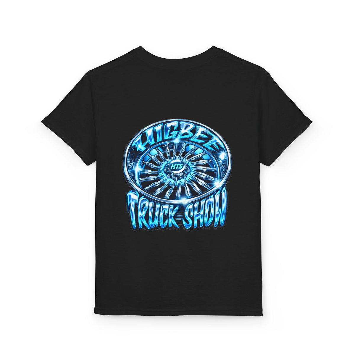 Youth Truck Show T-Shirt – Kingbee 2026 Blue Rim Graphic