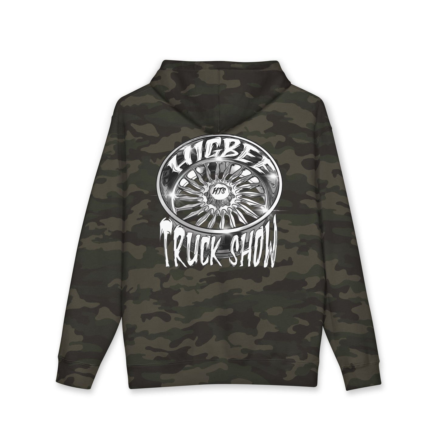 Higbee Truck Wheel-Camo Hoodie