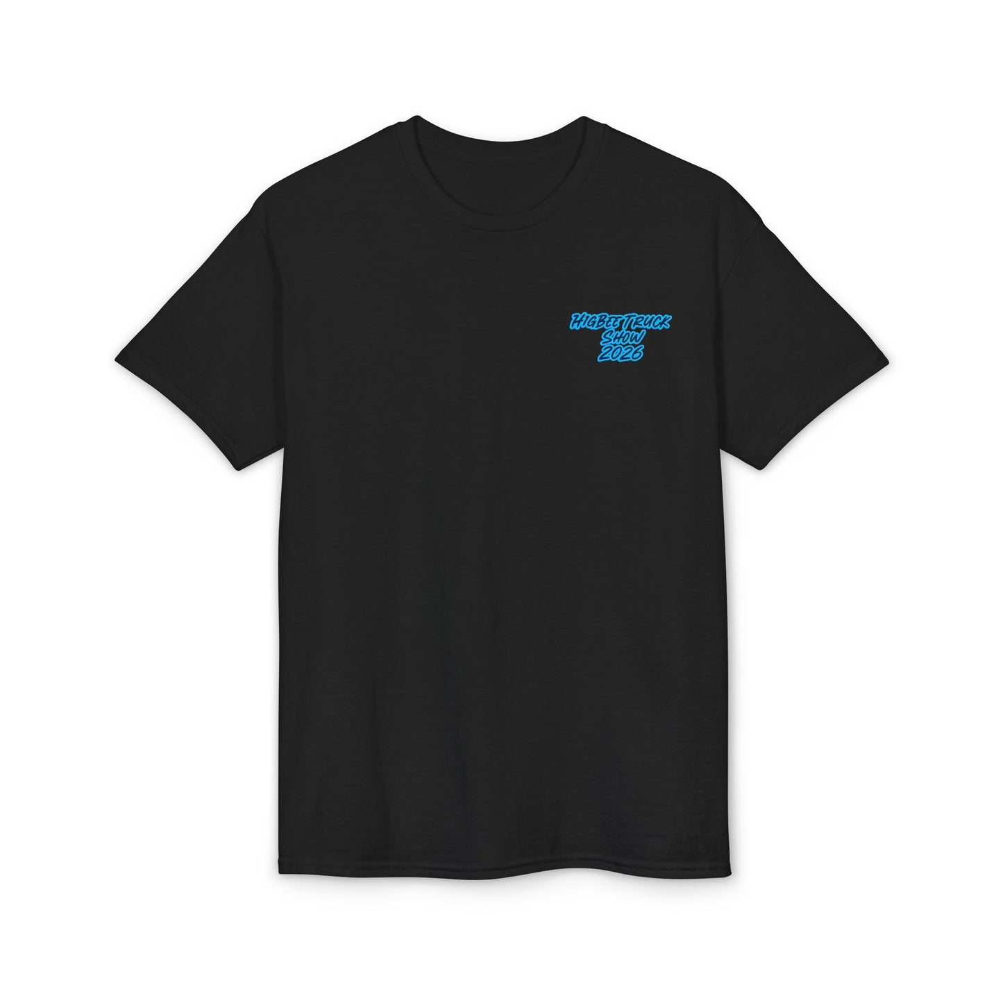 HTS 2026 Graphic T-Shirt — Retro Blue Logo Tee