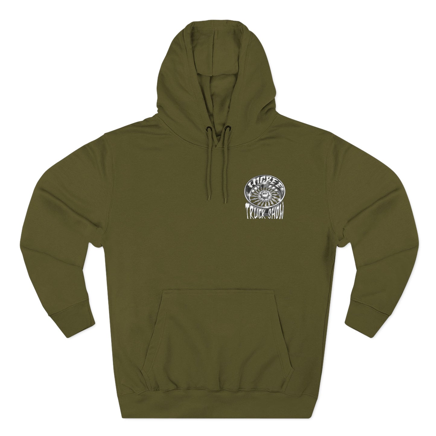 Truck Graphic Hoodie — CAMO12V Lifted Pickup Design